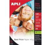 ФОТОХАРТИЯ APLI BEST PRICE A4 GLOSSY 140Г 100Л