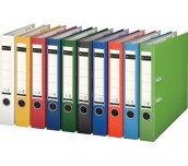 КЛАСЬОР LEITZ PP 180° 5СМ СИВ