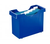 КОНТЕЙНЕР ЗА ВИСЯЩИ ПАПКИ LEITZ + 5 ПАПКИ СИН