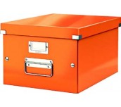 АРХИВНА КУТИЯ LEITZ WOW CLICK & STORE ОРАНЖЕВ