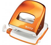 ПЕРФОРАТОР LEITZ WOW МЕТАЛЕН 30Л ОРАНЖЕВ