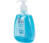 САПУН ТЕЧЕН ТЕО ANTIBACTERIAL 400МЛ ПОМПА СИН