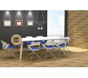 ЗАСЕДАТЕЛНА МАСА e-DESIGN 200/90/74 18ММ. ПДЧ