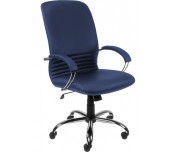 ДИРЕКТОРСКИ СТОЛ MIRAGE STEEL ЕСТ. КОЖА SP06 СИН