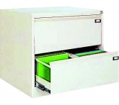 МЕТАЛНА КАРТОТЕКА SZK 102 С 2 ЧЕКМЕДЖЕТА СИВ РАЗМЕРИ 77.5/63/71.5