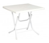 КЕТЪРИНГ МАСА DEMRE 80X80 БЯЛ
