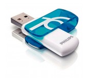 ФЛАШ ПАМЕТ PHILIPS VIVID 16GB USB2.0 СИН