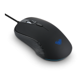 Mишка AULA SI-9003A Tantibus Gaming mouse Optical, Adjustable DPI 800/1200/2000, 4 Buttons, подсветка,125 Hz, ергономичен дизайн, USB,wired, Black