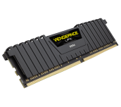 Памет Corsair DDR4, 2400MHz 8GB(1 x 8GB) 288 DIMM, Unbuffered, 14-16-16-31, Vengeance LPX Black Heat spreader, 1.20V, XMP 2.0, Supports 6th Intel® Core™ i5/i7