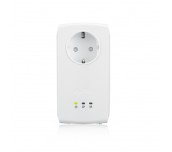 ZyXEL PLA5256, 1000Mbps Powerline Past-Thru Gigabit Adapter, Directplug design, 128-bit AEC Protection, WPS button, QoS Media Streaming, 1Gbps LAN port