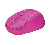 TRUST Yvi Fabric Wireless Mouse - pink