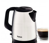 Tefal KI150D30, Dialog, Kettle, Stainless steel, 2400W, 1.7 l, 360 ° swivel base, Removable filter