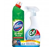 КОМПЛЕКТ DOMESTOS 500МЛ + CIF ЗА БАНЯ 500МЛ