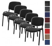 КОМПЛЕКТ 5 СТОЛА ПОСЕТИТЕЛСКИ TAURUS TNT ДАМАСКА C* - 8 ЦВЯТА