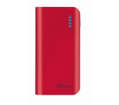 TRUST Primo Power Bank 4400 Portable Charger - red