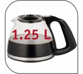 Tefal CM360812, Subito 3, 10/15 cups, black/ss