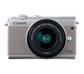 Canon EOS M100, grey + EF-M 15-45mm f/3.5-6.3 IS STM