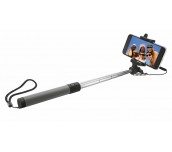 TRUST Foldable Selfie Stick - black