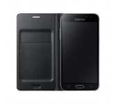Samsung Galaxy J3 (2016), Flip Wallet Cover, Black