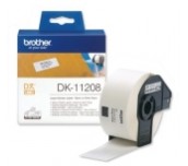 Brother DK-11208 Large Address Paper Labels, 38mmx90mm, 400 labels per roll, (Black on White)
