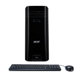PC Acer Aspire TC-780 (30L)/Intel Core i5-7400(Quad-Core)/up to 3.50GHz, 6MB/H110 Chipset/NVIDIA GeForce GT1030 2GB/DVI&HDMI/1x8GB DDR4/1TB 7200rpm//DVD RW/Card READER/WLAN 802.11ac+Bluetooth/Gigabit LAN/ PSU 220W/Keyboard & Mouse USB/ FreeDOS