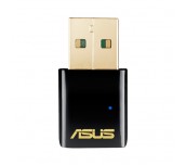 Asus USB-AC51, Wireless AC600 Dual-band USB client card 802.11ac, 433/150Mbps, 2.4Ghz/5Ghz dualband