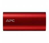 APC Mobile Power Pack, 3000mAh Li-ion cylinder, Red