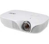 Projector Acer K138ST LED, Short-throw, Hybrid Laser-LED, DLP® 3D Ready, Native WXGA (1280 x 800), Contrast: 100 000:1, Brightness: 800 ANSI lumens (standard); 640 ANSI Lumens(ECO), Input: Analog RGB; HDMI®/MHL™; PC Audio; Output: PC Audio; DC Out (5V/1A,