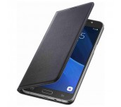 Samsung Galaxy J7 (2016), Flip Cover, Black