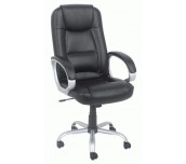 ДИРЕКТОРСКИ СТОЛ HUNTER ЕКО КОЖА ЧЕРЕН