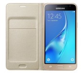 Samsung Galaxy J7 (2016), Flip Cover, Gold