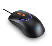 Mишка AULA SI-9013 Rigel Gaming mouse Optical, Adjustable DPI 800/1200/2000, 4 Buttons,подсветка,125 Hz, ергономичен дизайн, USB,wired, Black