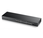 ZyXEL GS1900-24, 24-port GbE L2 Smart Switch, rackmount, fanless