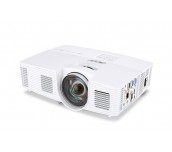 Projector Acer S1383WHne Short-Throw, DLP® 3D Ready, Resolution: WXGA (1280x800), Format: 4:3, Contrast: 13 000:1, Brightness: 3 200 lumens, Eco lamp life 8 000 hours, Input: 1 x HDMI, 1xComposite Video, 2xVGA, 1 x S-Video,1 x USB (Mini-B),1 x RJ45/LAN Po