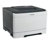 Color Laser Printer Lexmark CS310n -A4; 1200 x 1200 dpi;4800 CQ; 23; 256 MB; capacity: 250 sheets; USB 2.0; LAN; 2-line APA LCD