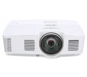 Projector Acer S1283e, DLP® 3D Ready, Short-Throw, Resol.: XGA(1024x768), Format: 4:3, Contrast: 13000:1, Brightness: 3100 lumens, ExtremeEco lamp life 8000h, Input: 1xComposite Video, 2xVGA, 1 x S-Video,1 x USB (Mini-B), Output Interface: Analog RGB(D-su