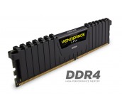 Памет Corsair DDR4, 3000MHz 16GB (2 x 8GB) 288 DIMM, Unbuffered, 15-17-17-35, Vengeance LPX Black Heat spreader, 1.35V, XMP 2.0, Supports 6th Intel® Core™ i5/i7