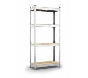 СТЕЛАЖ ЦИНК STANDART STANDART 4 180Х90Х40 4 ПДЧ РАФТА Х175 КГ