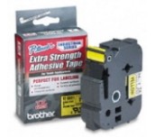 Brother TZ-ES651 Tape Black on Yellow, Strong Adhesive, 24mm, 8 m - Eco