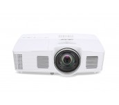 Projector Acer S1283Hne, DLP® 3D Ready, Short-Throw, Resolution: XGA (1024x768), Format: 4:3, Contrast: 13 000:1, Brightness: 3 100 lumens, Eco lamp life 8 000 hours, Input: 1 x HDMI, 1 x Composite Video,2xVGA, 1 x S-Video,1 x USB (Mini-B),1 x RJ45/LAN P