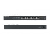 ZyXEL GS1900-24HP, 24-port GbE L2 PoE Smart Switch, rackmount, 170 Watt