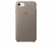 Apple iPhone 7 Leather Case - Taupe