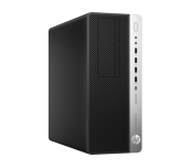 HP 800G3ED TWR Intel® Core™ i5-7500 with Intel HD Graphics 630 (3.4 GHz, up to 3.8 GHz with Intel Turbo Boost, 6 MB cache, 4 cores) 4 GB DDR4-2400 SDRAM (1 x 4 GB) 500 GB 7200 rpm SATA DVD/RW Windows 10 Pro 64 .3 years warranty