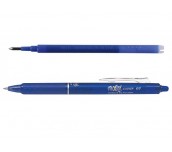 РОЛЕР PILOT FRIXION CLICKER BLRT-FR7-L СИН + ПЪЛНИТЕЛ
