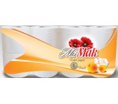 ТОАЛЕТНА ХАРТИЯ МИС МАК ПРАСКОВА 8БР 3ПЛ