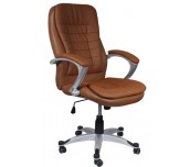 ДИРЕКТОРСКИ СТОЛ DONA ЕКО КОЖА КАФЕ