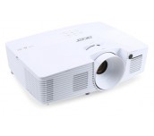 Projector Acer X135WH, DLP® 3D ready, Resolution: WXGA (1280x800), Format: 16:10, Contrast: 20 000:1, Brightness: 3 400 lumens, Input: 1xHDMI®, 1xD-sub, RCA, S-video Control Interface: USB (Mini-B) x 1 Acer ColorSafe II, Acer ColorBoost3D, ExtremeEco lam