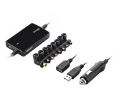 TRUST 70W Ultraslim Laptop & Phone Charger for car use TRUST