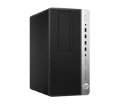 HP ProDesk 600 MT G3, Intel® Core™ i5-7500 with Intel HD Graphics 630 (3.4 GHz, up to 3.8 GHz with Intel Turbo Boost, 6 MB cache, 4 cores), 4 GB DDR4-2400 SDRAM (1 x 4 GB), 500 GB 7200 rpm SATA, TPM 2.0, SD 4 card reader, USB 3.1, RG-45, VGA,DP,Win Pro 1