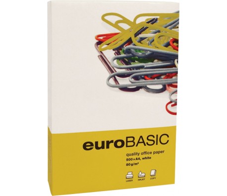 КОПИРНА ХАРТИЯ EUROBASIC A4, 80 г/м2
